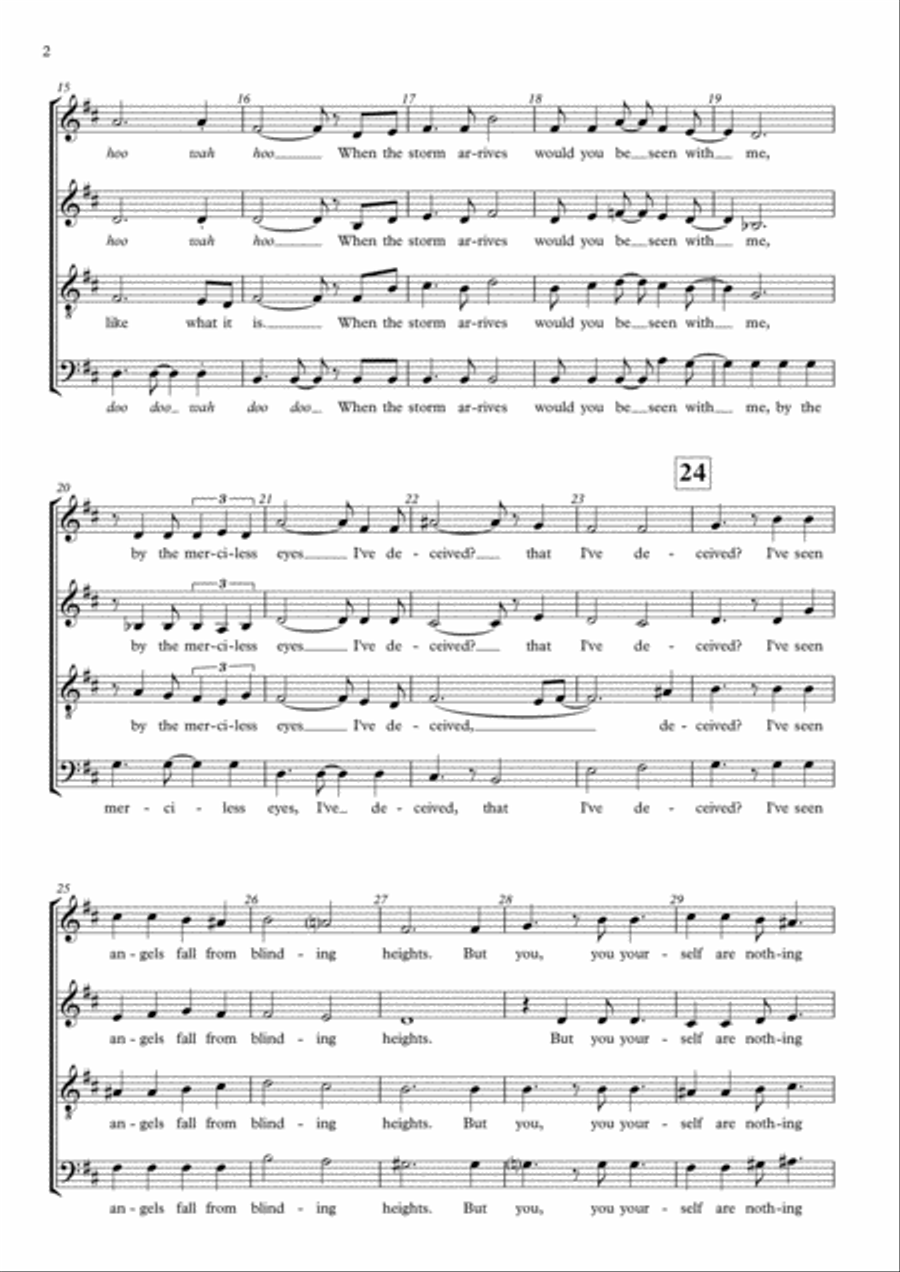 You Know My Name from CASINO ROYALE 4-Part scores gallery preview page 2