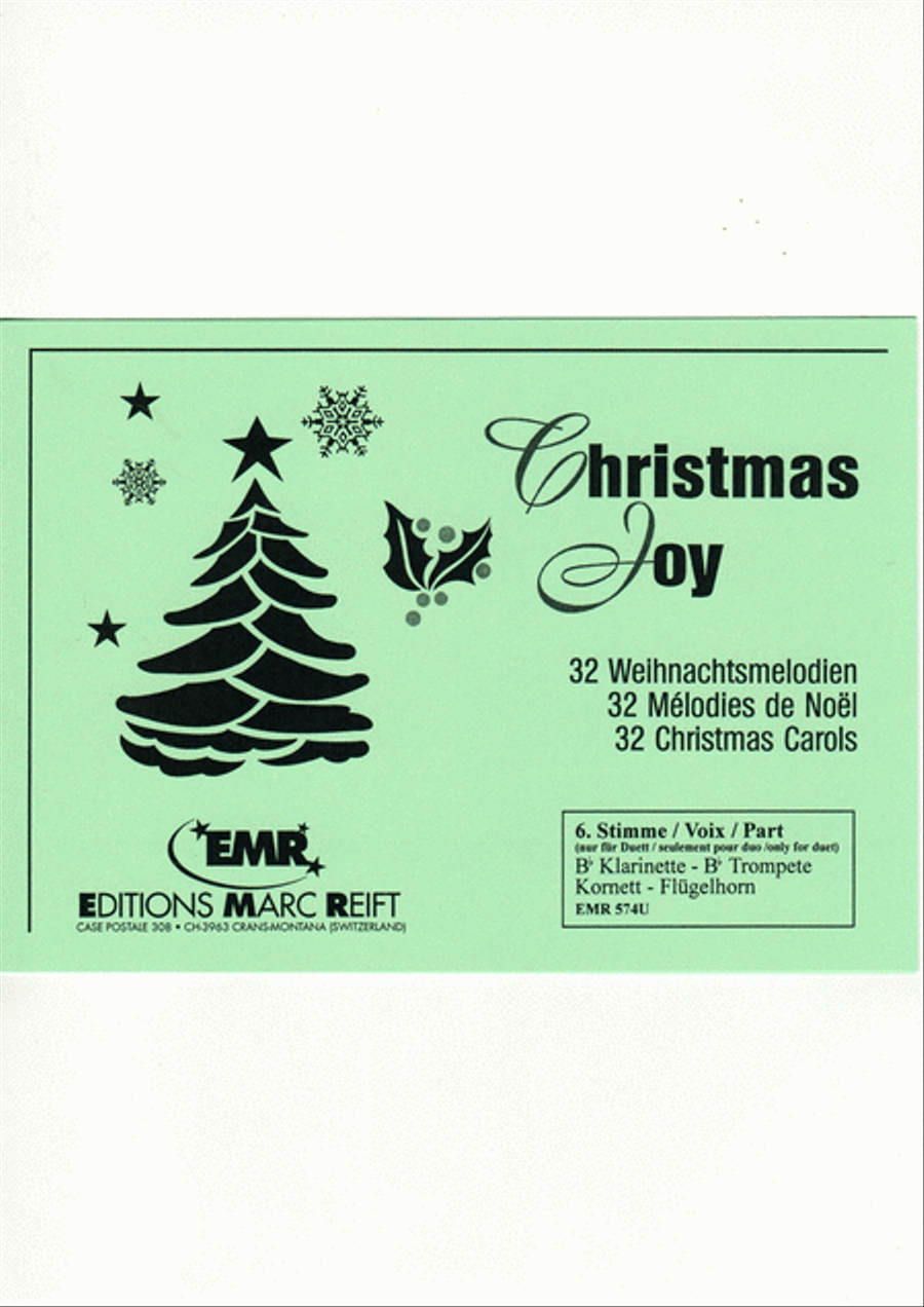 Christmas Joy / 32 Weihnachtsmelodien / Christmas Carols / Melodies de Noel Concert Band scores gallery preview page 1