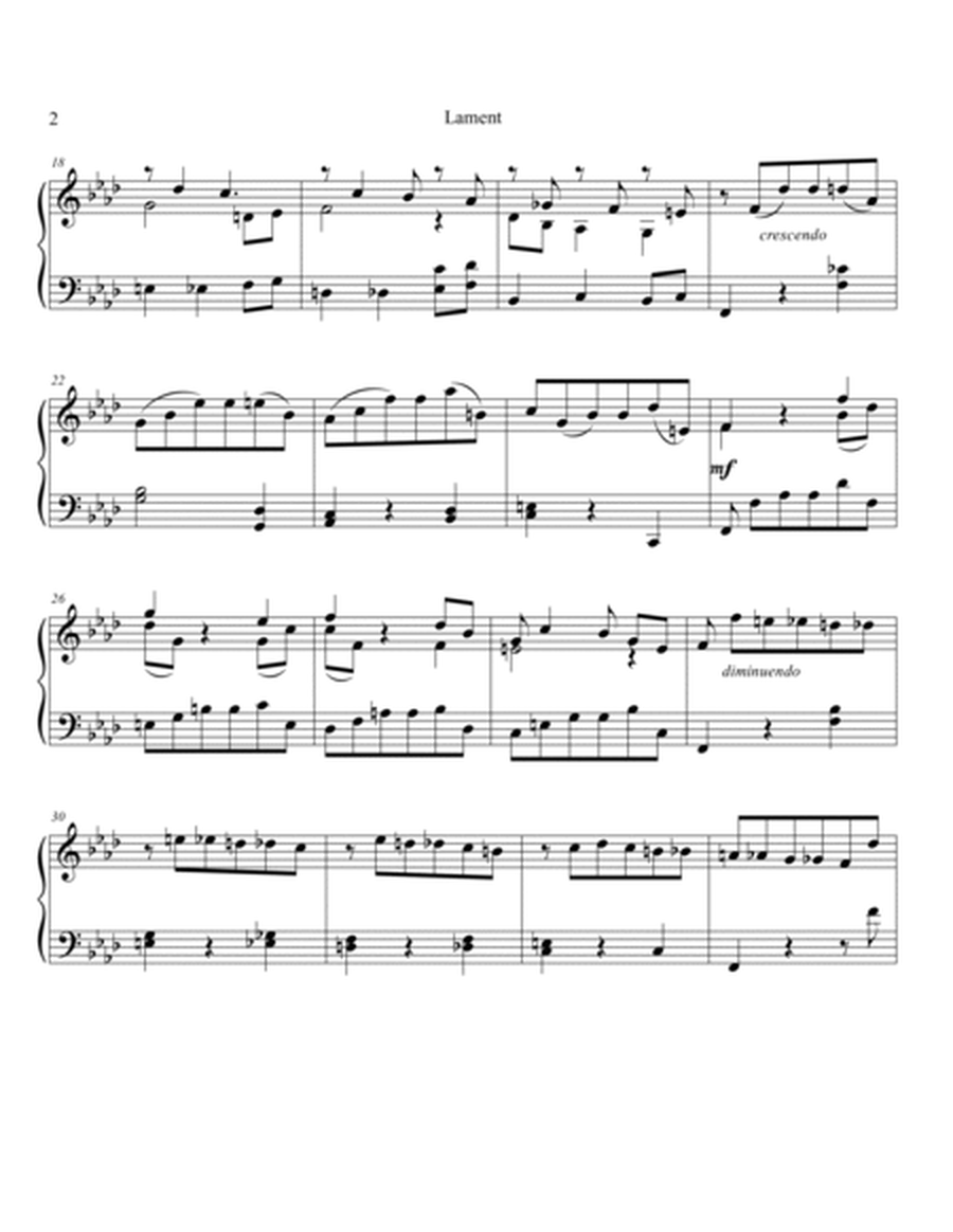 Lament (grief) BWV 992