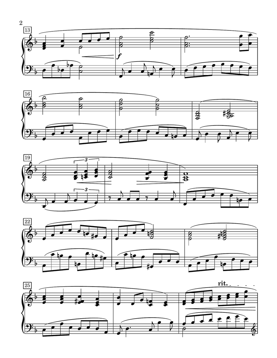 Can't Help Falling In Love Piano Solo scores gallery preview page 2