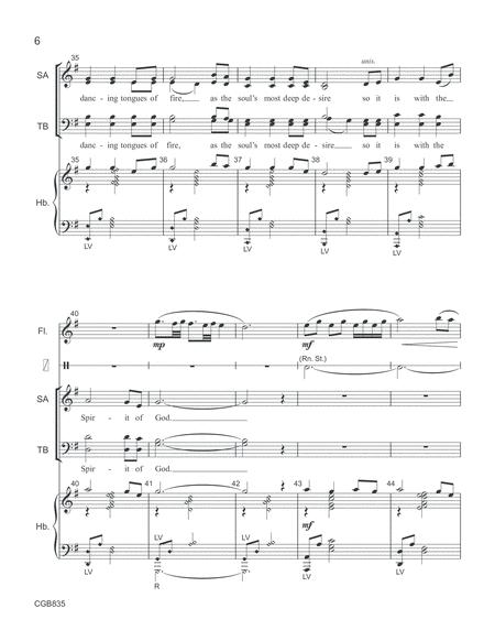 As the Wind Song - Full Score image number null