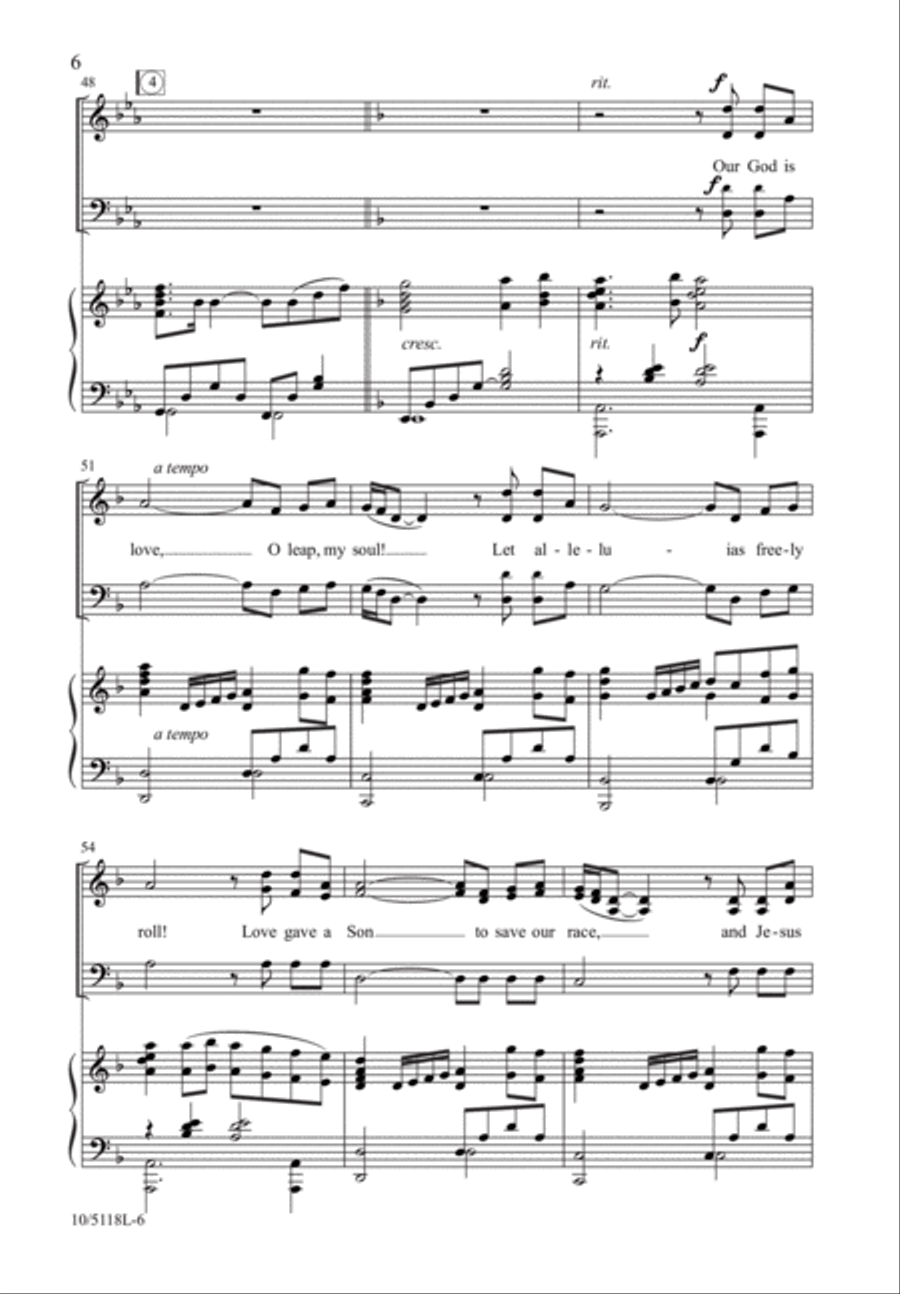 Behold the Love, the Grace of God 3-Part scores gallery preview page 7