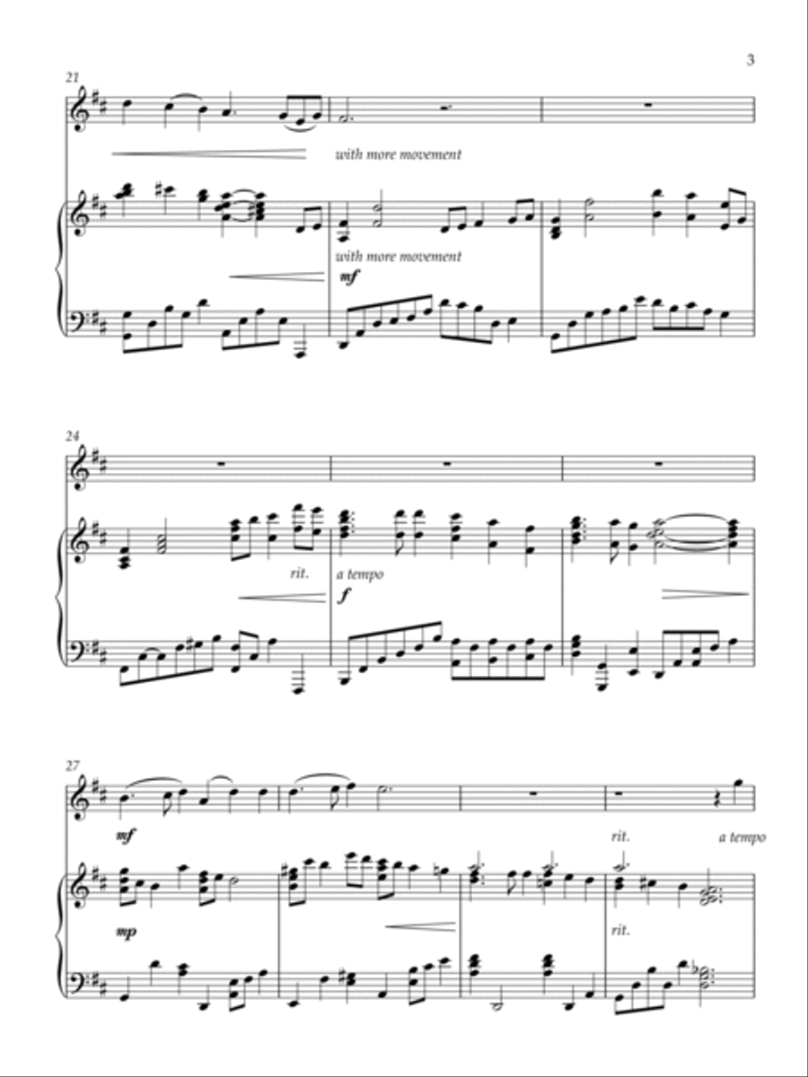 I'm Trying to Be like Jesus Violin Solo scores gallery preview page 3
