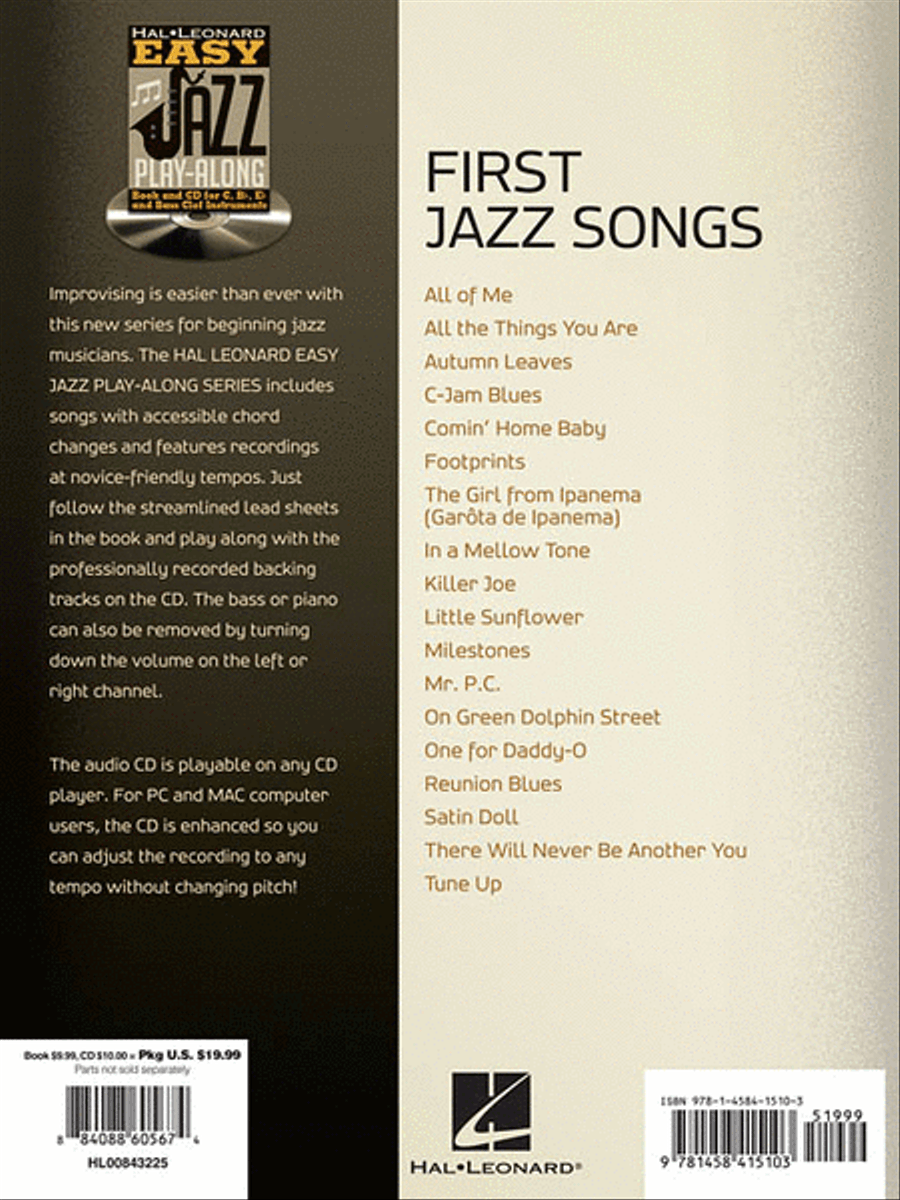First Jazz Songs First Jazz Songs C Instrument scores gallery preview page 2