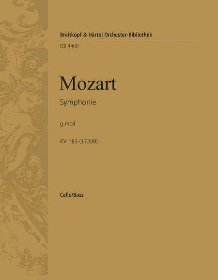 Symphony [No. 25] in G minor K. 183 (173dB)