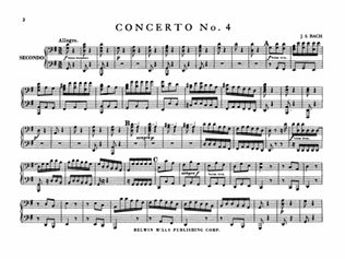 Bach: Brandenburg Concertos (Volume II) (Arr. Max Reger)