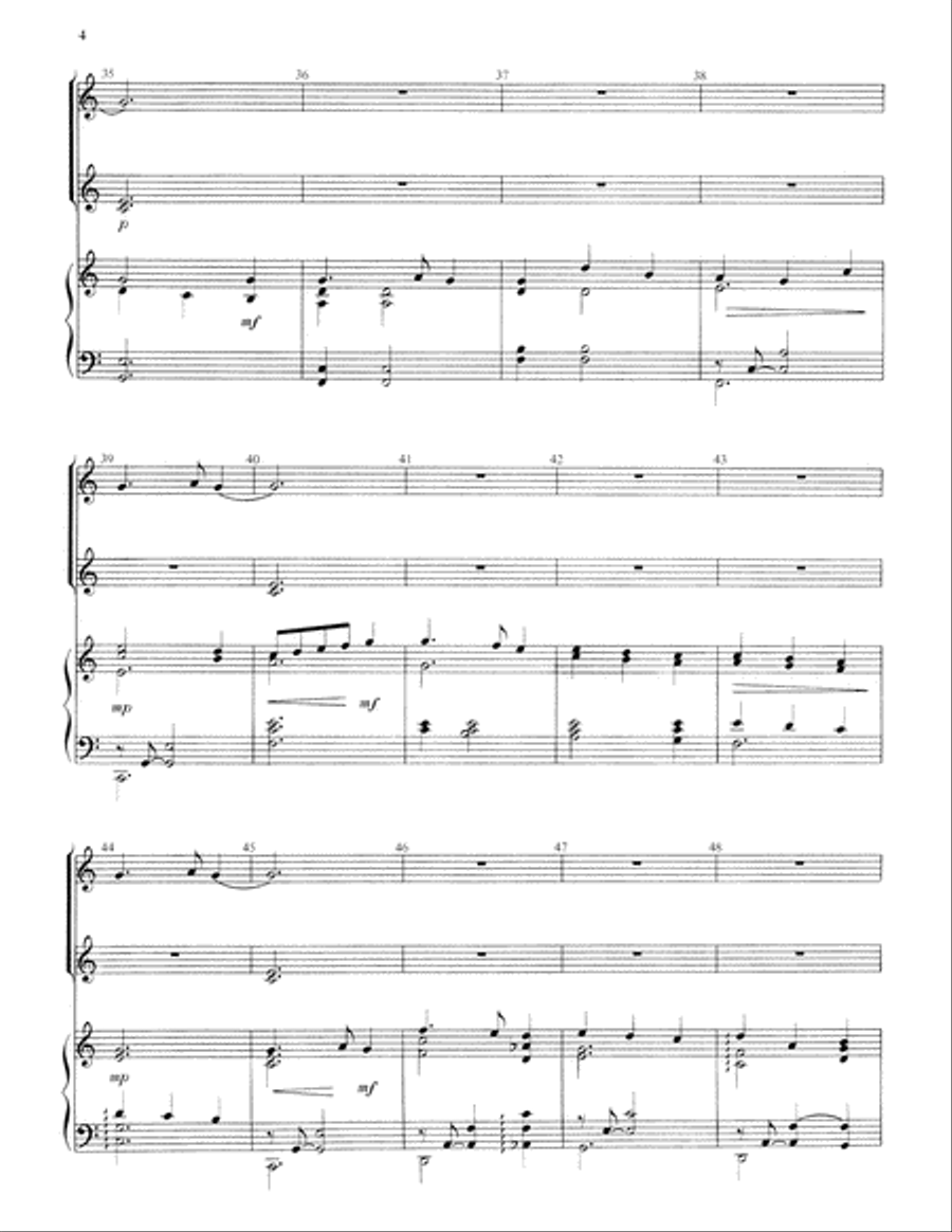 Five Duets for Christmas Percussion scores gallery preview page 6