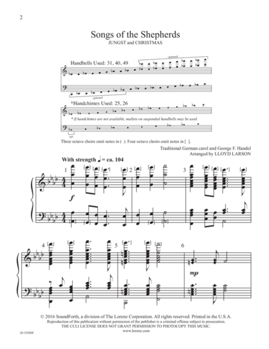 Songs of the Shepherds 5-Octaves scores gallery preview page 2