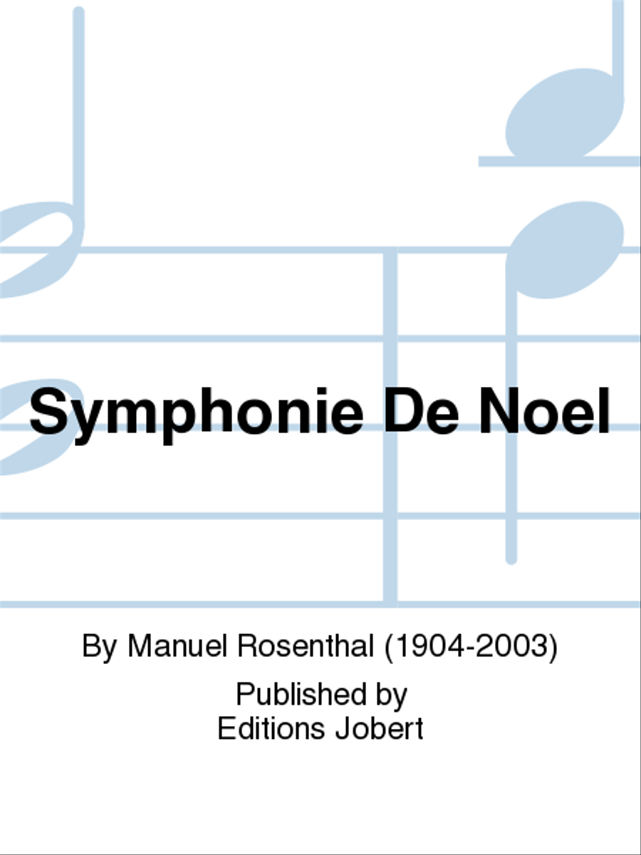 Symphonie De Noel Symphonie De Noel Orchestra scores gallery preview page 1