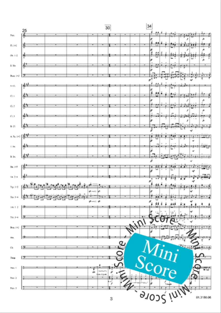 Toward a New Life Concert Band scores gallery preview page 7