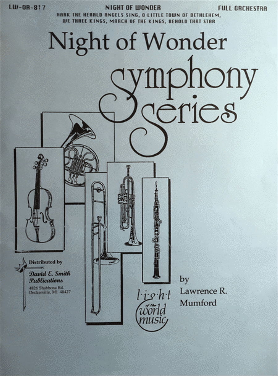 Night Of Wonder Orchestra scores gallery preview page 1