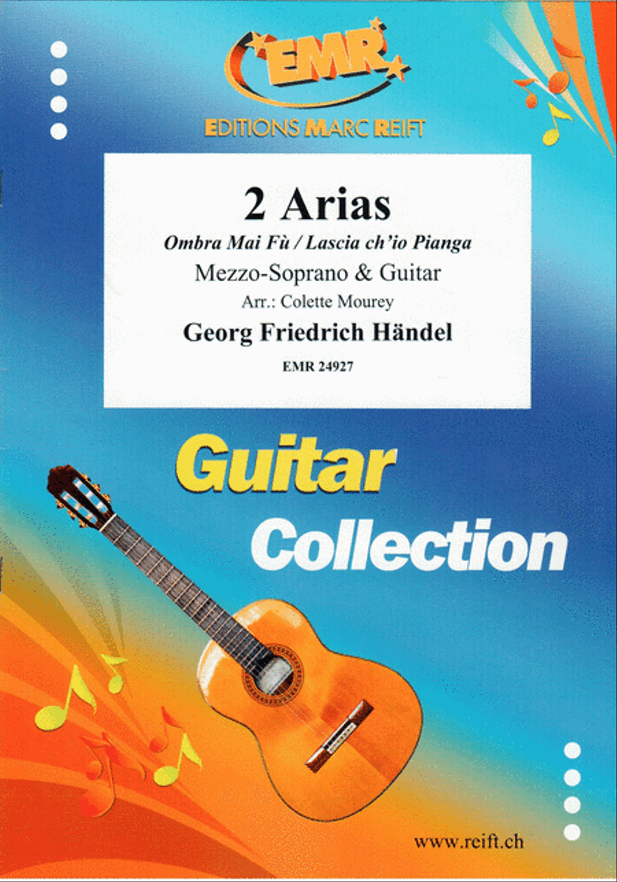 2 Arias Classical Guitar scores gallery preview page 1