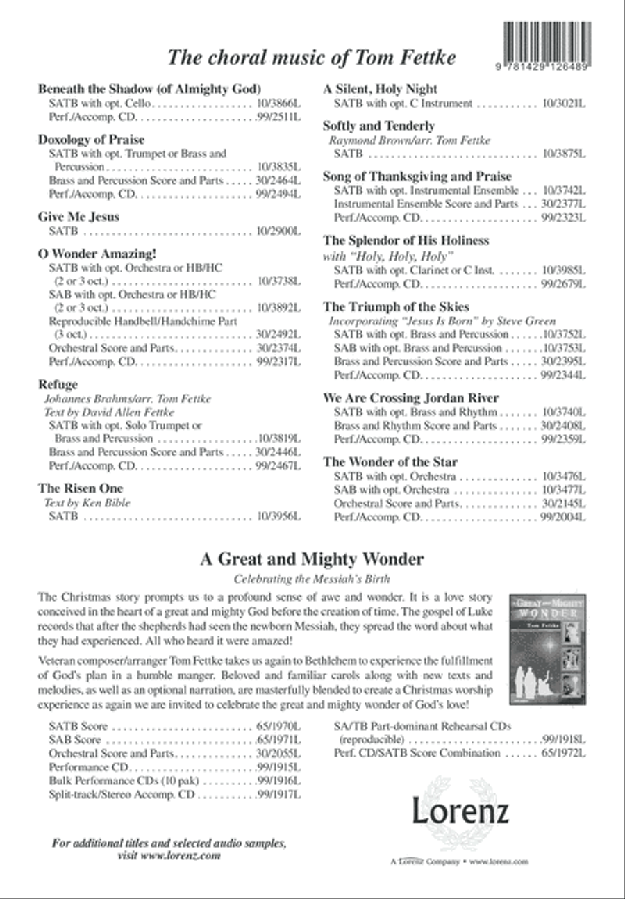O Magnify the Lord 4-Part scores gallery preview page 13