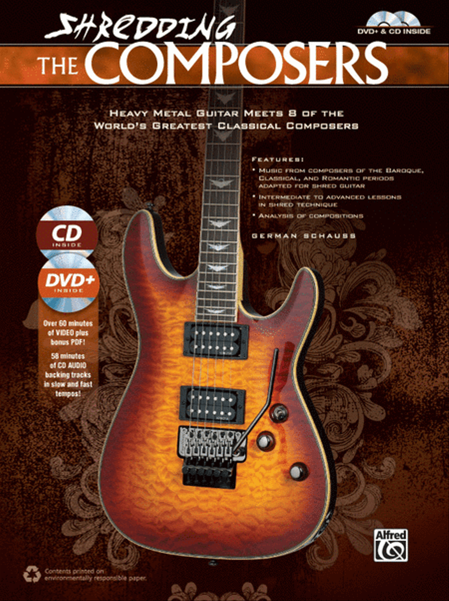 Shredding the Composers Acoustic Guitar scores gallery preview page 1