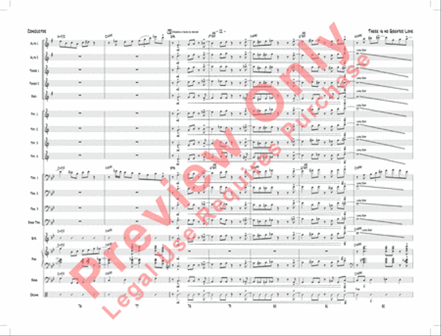 There Is No Greater Love There Is No Greater Love Jazz Ensemble scores gallery preview page 14