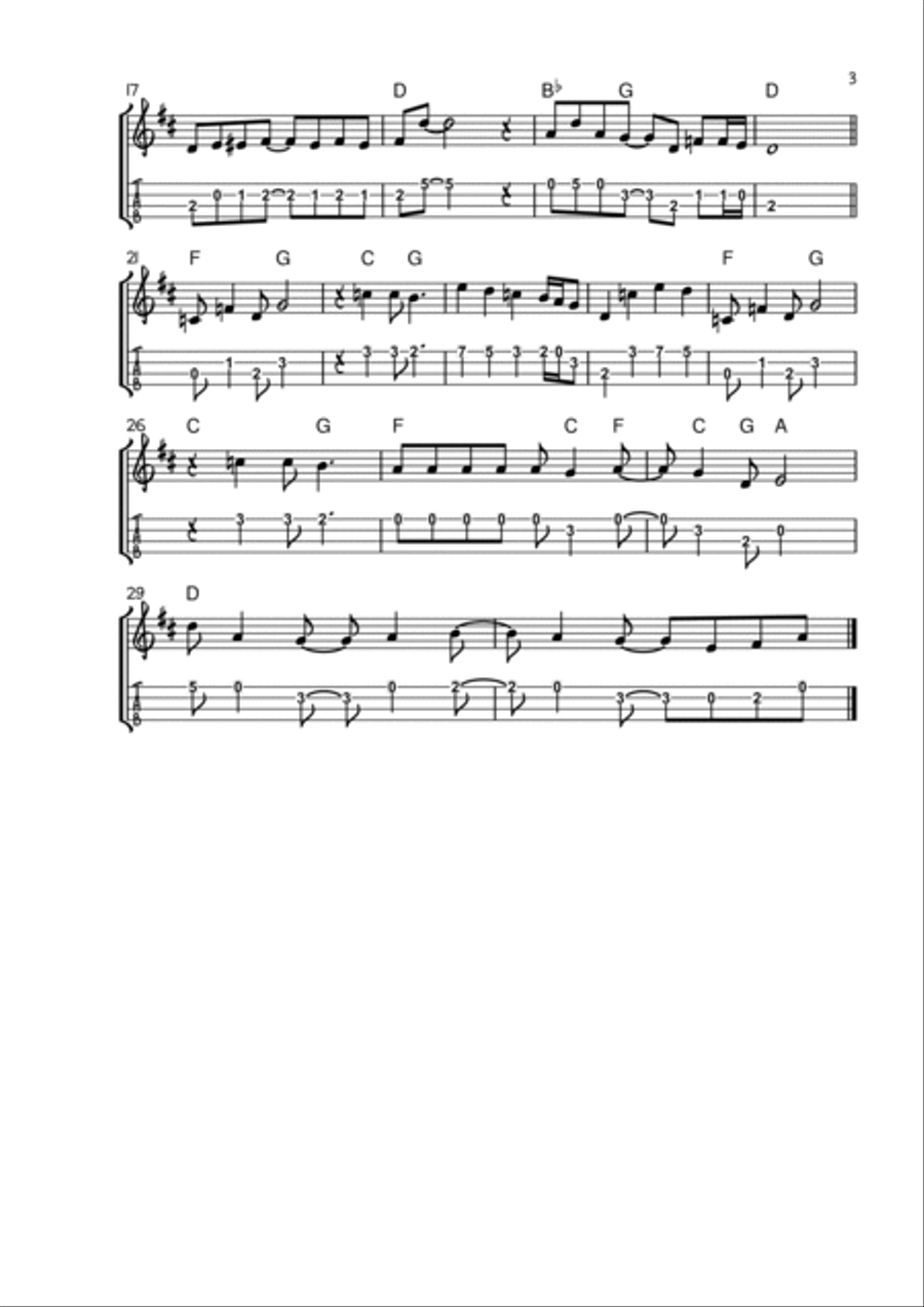 Quantum Leap Ukulele scores gallery preview page 3