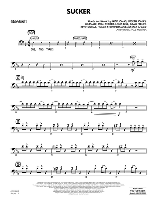 Sucker (arr. Paul Murtha) - Trombone 1