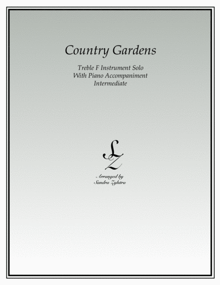 Country Gardens (treble F instrument solo) image number null