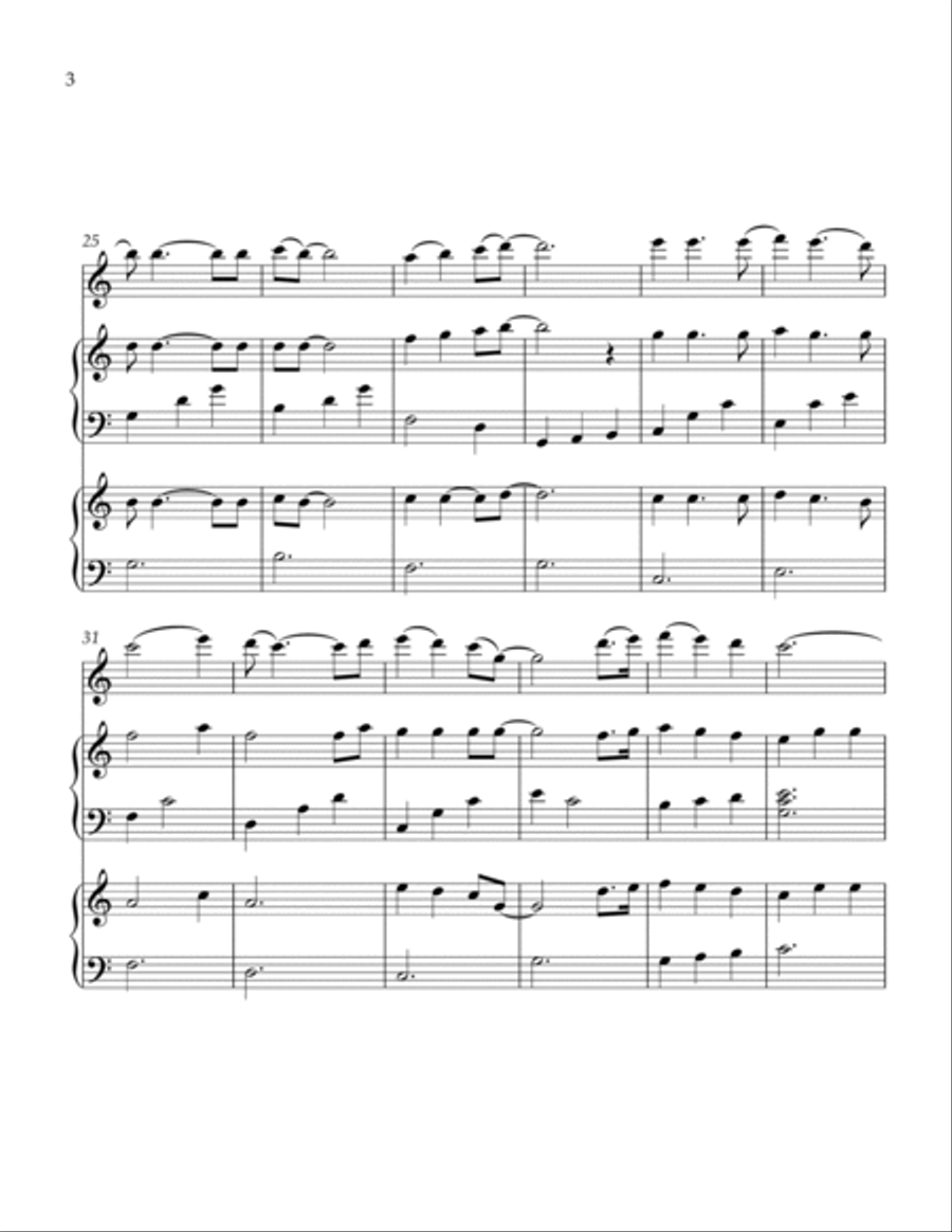 Could I Have This Dance Flute scores gallery preview page 4