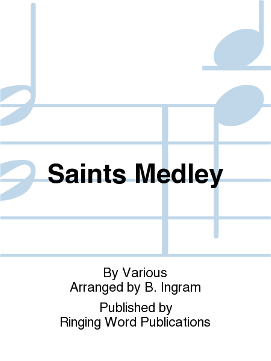 Saints Medley 5-Octaves scores gallery preview page 1
