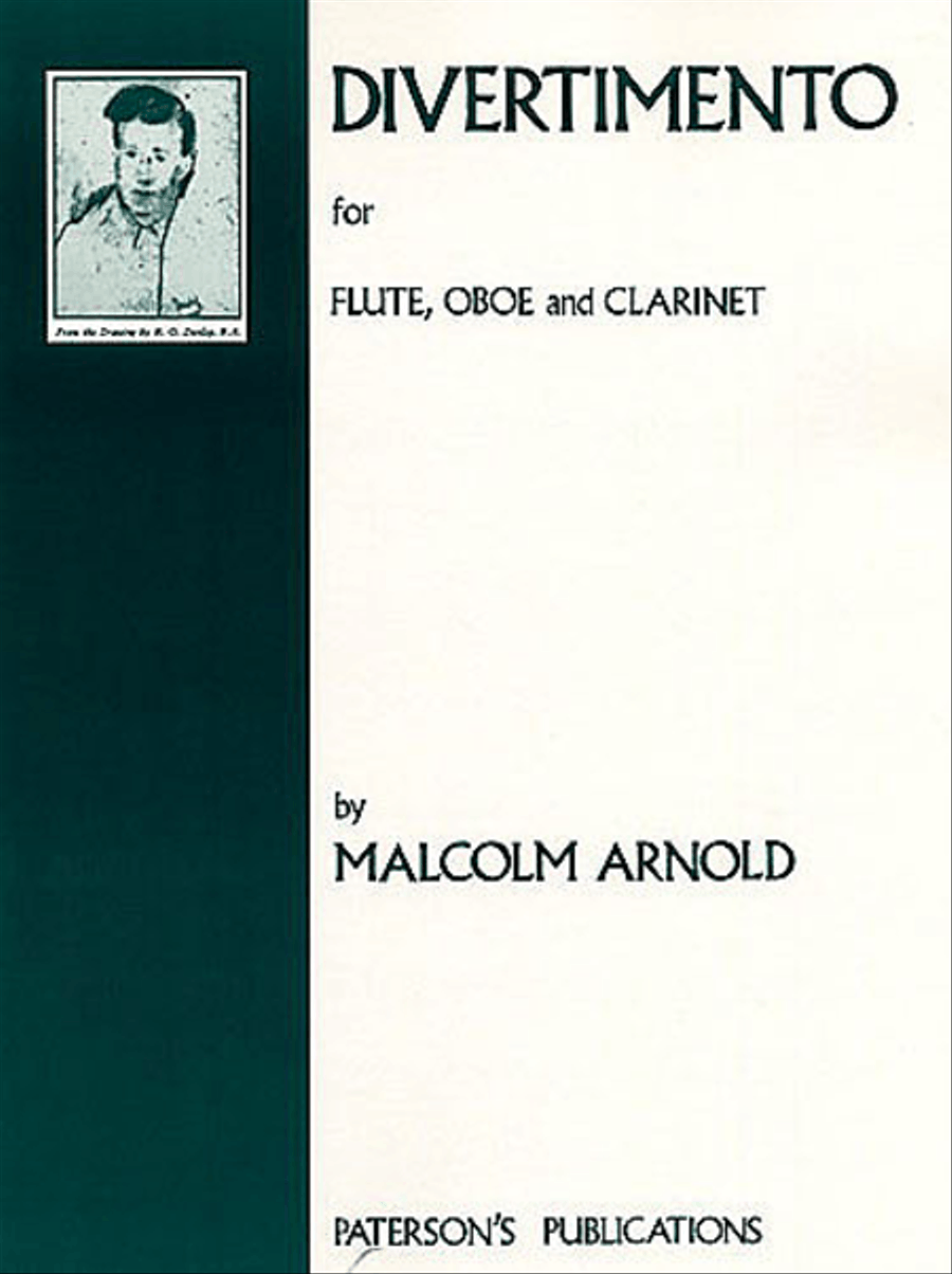 Divertimento for Wind Trio, Op. 37 Woodwind Ensemble scores gallery preview page 1