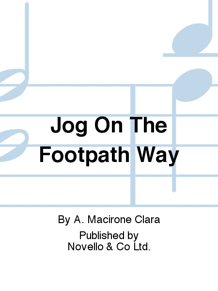 Jog On The Footpath Way