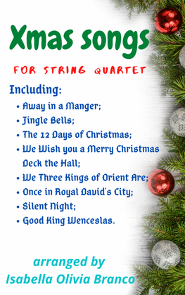 Most popular Christmas songs for String quartet