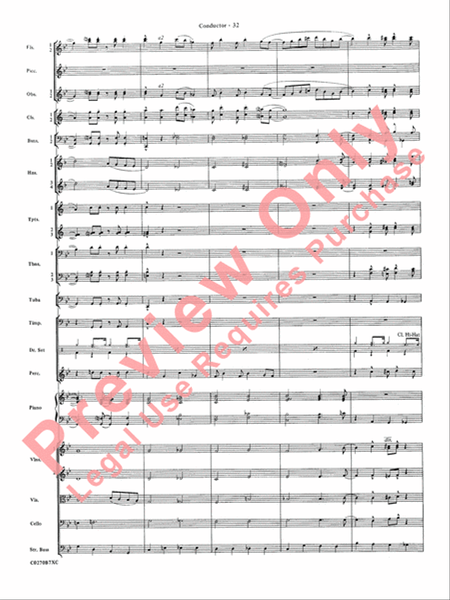 Duke Ellington! Full Orchestra scores gallery preview page 35