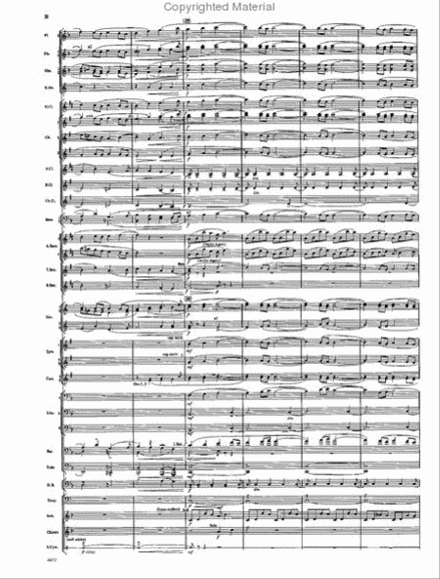 Fourth Suite for Band Concert Band scores gallery preview page 28