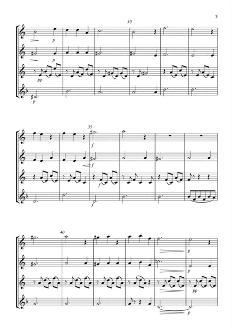 Mermaids Woodwind Ensemble scores gallery preview page 3