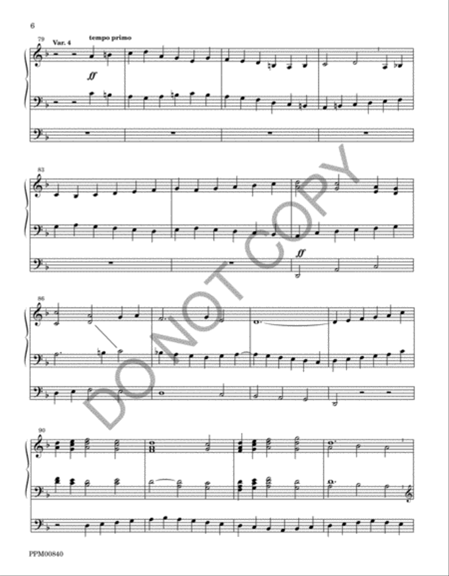 I Sing the Almighty Power of God: Organ Voluntaries on the Hymn Tunes of Ralph Vaughan Williams Volume III Organ scores gallery preview page 9