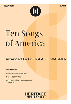 Book cover for Ten Songs of America