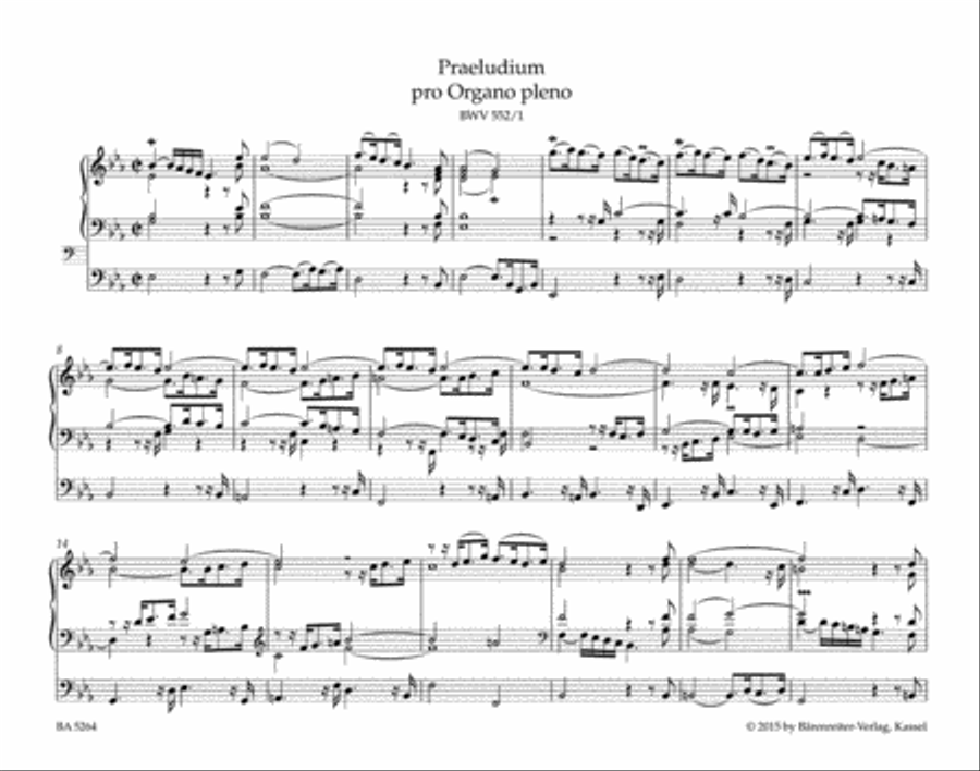 Third Part of the Clavier Übung Organ scores gallery preview page 2