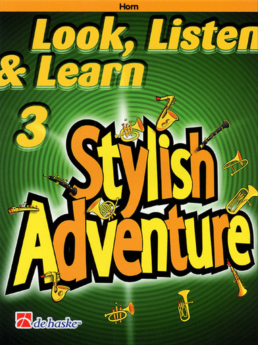 Look, Listen & Learn Stylish Adventure Trombone Grade 3 by Philip Sparke Horn - Sheet Music