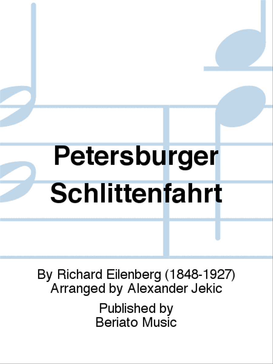 Petersburger Schlittenfahrt Accordion scores gallery preview page 1