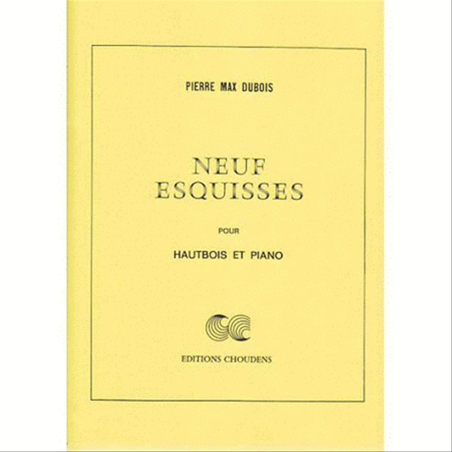 9 Esquisses Piano Accompaniment scores gallery preview page 1