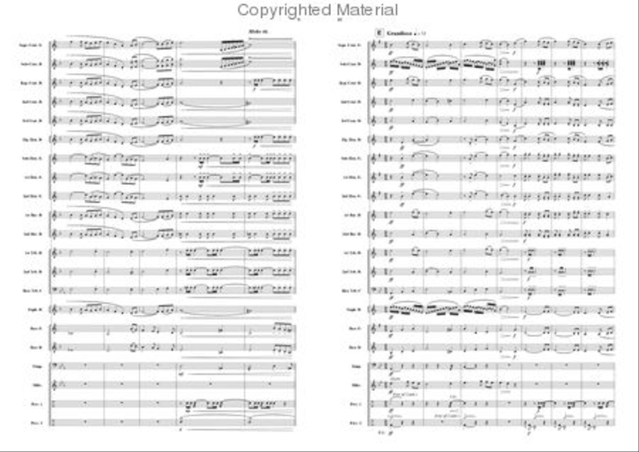 Hymn of Brotherhood Brass Band scores gallery preview page 5