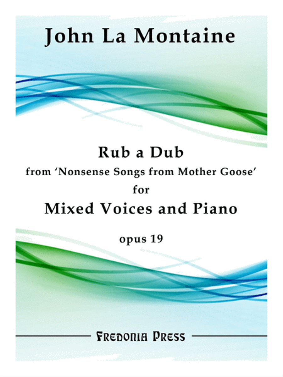 Rub a Dub from 'Nonsense Songs from Mother Goose', Op. 19 Mixed Choir scores gallery preview page 1