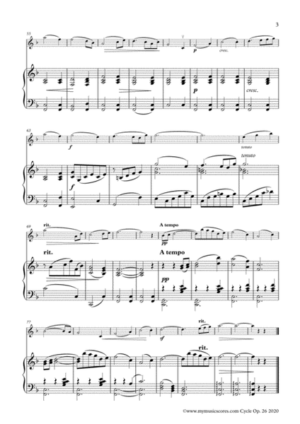 Drdla Cycle Op. 26 for Violin and Piano image number null