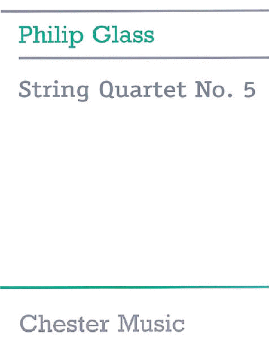 String Quartet No. 5 String Quartet scores gallery preview page 1