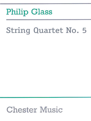 Book cover for String Quartet No. 5