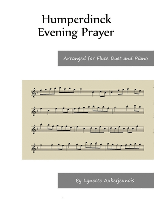 Evening Prayer - Flute Duet and Piano