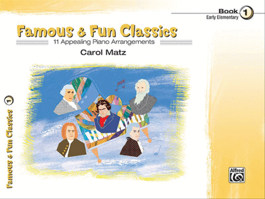 Famous & Fun Classic Themes, Book 1 Piano Method scores gallery preview page 1
