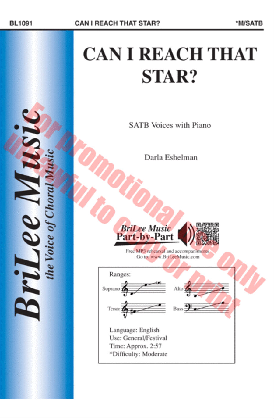 Can I Reach That Star? 4-Part scores gallery preview page 2