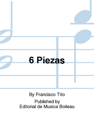 Book cover for 6 Piezas