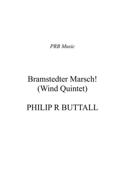 Bramstedter Marsch! (Wind Quintet) - Score image number null