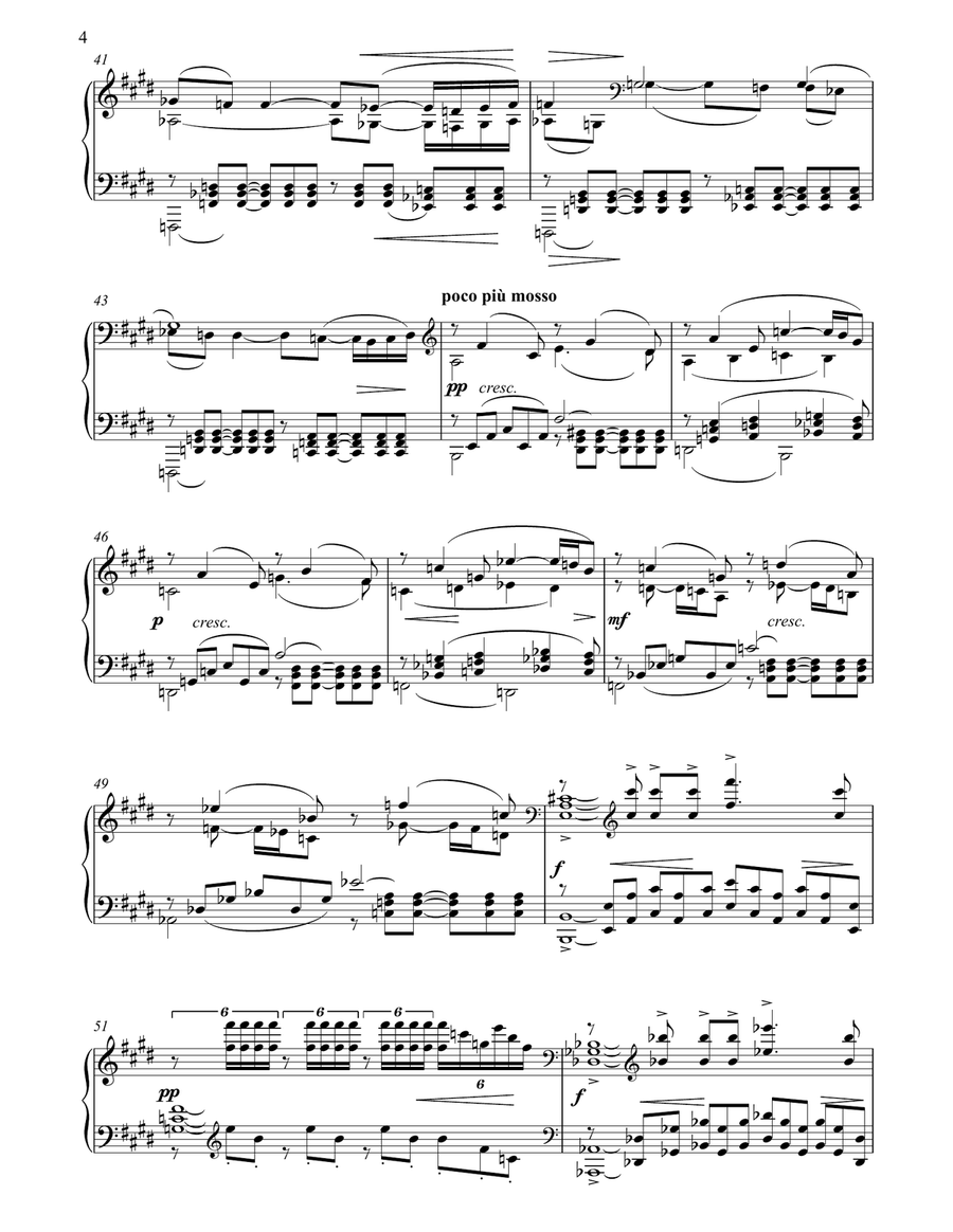 Lyric Fantasy Piano Solo scores gallery preview page 4