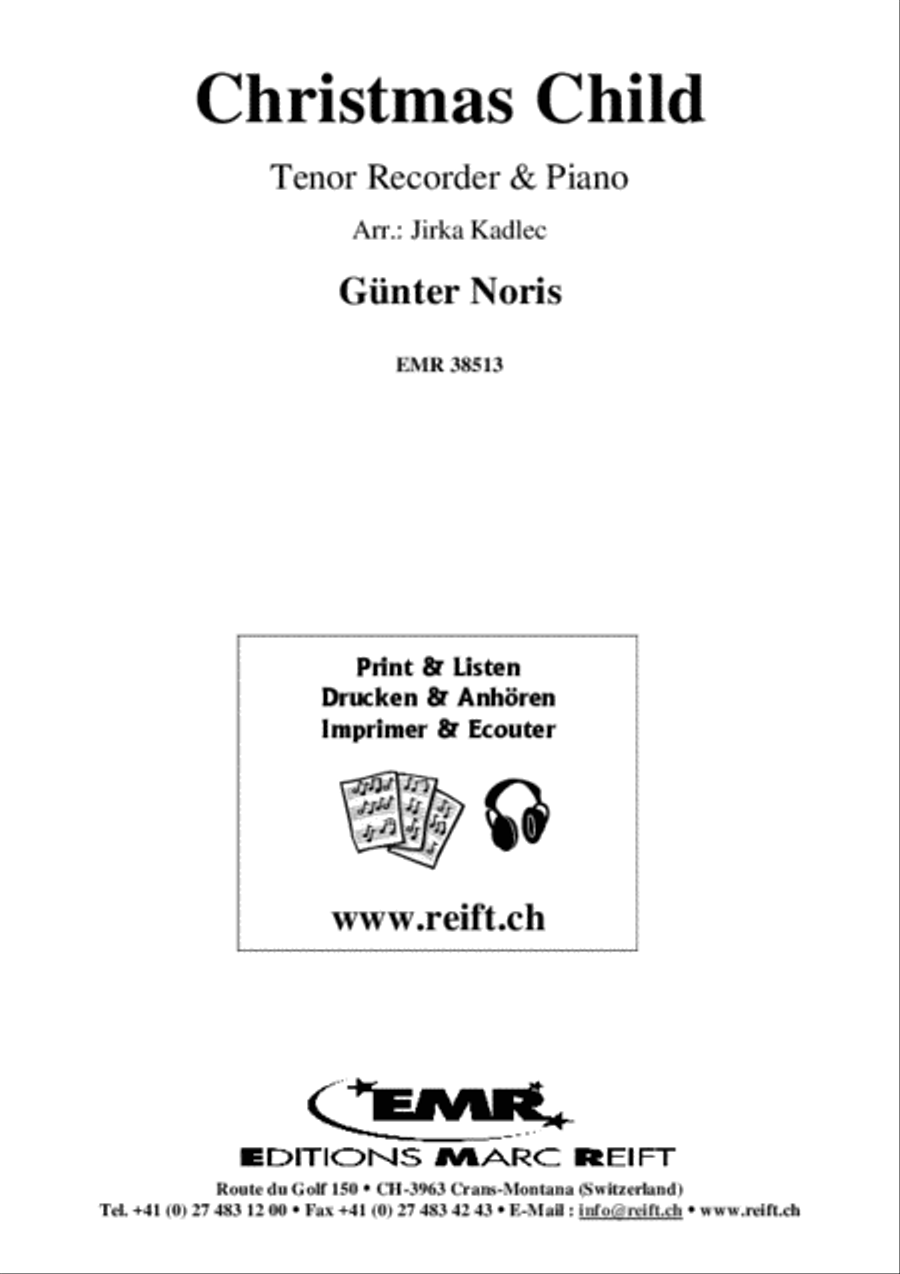 Christmas Child Tenor Recorder scores gallery preview page 2
