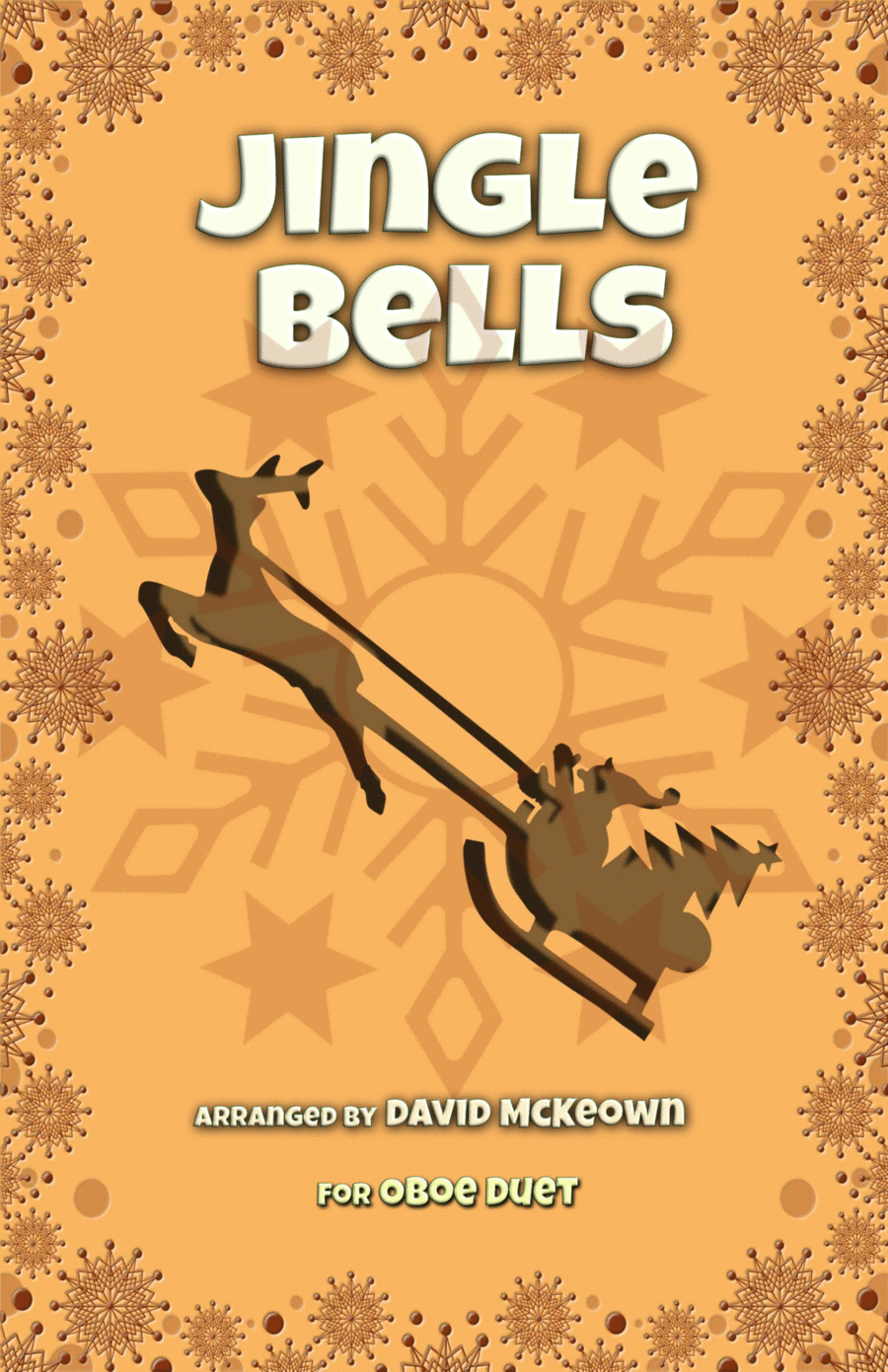 Jingle Bells, Jazz Style, for Oboe Duet Woodwind Duet scores gallery preview page 1