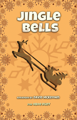 Book cover for Jingle Bells, Jazz Style, for Oboe Duet